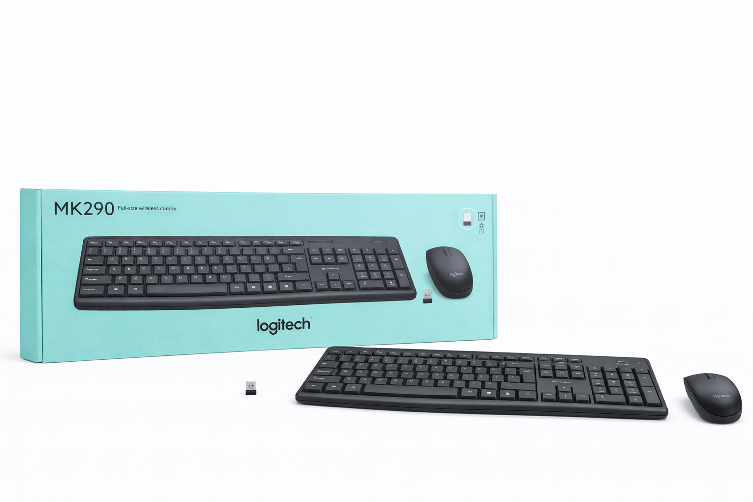 LOGITECH KEYBORED AND MOUSE  MK290 WIRELESS