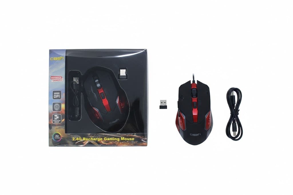 MOUSE GAMING W L CHARGER 4800 DPI
