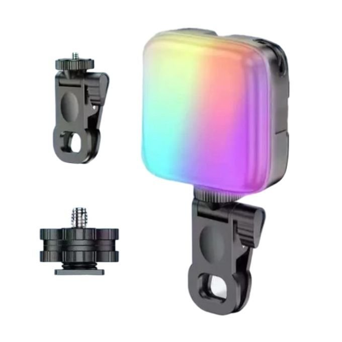 إضاءة PLOKAMA U80 Pro LED RGB للهاتف المحمول