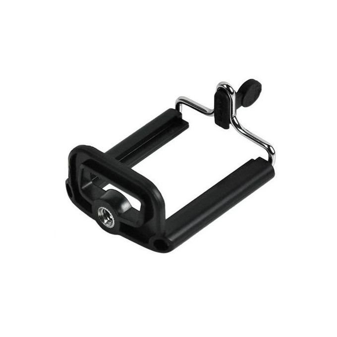 مشبك حامل هاتف ومحور دوران (جمبل) معدني - يركب فوق الكاميرا (Hot Shoe)