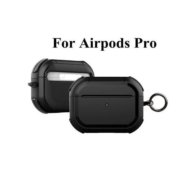 Eggshell Shockproof Soft Case Cover with Keychain Clip for Apple Pro