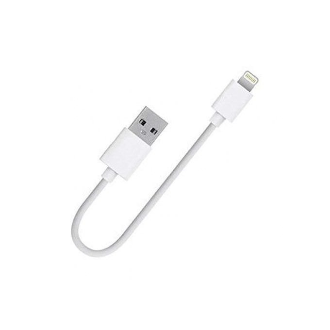 كابل شحن قصير USB إلى Lightning بسعة 20 سم