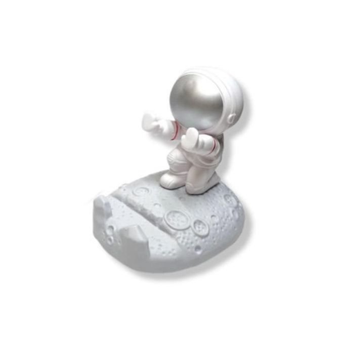 حامل الهاتف الإبداعي على شكل رائد فضاء