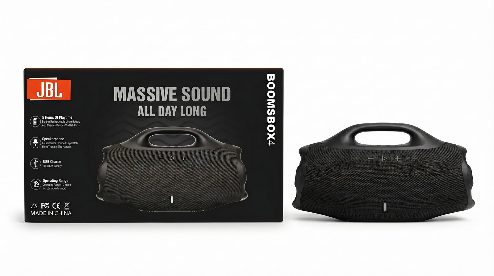 سماعة صب BOOM BOX4